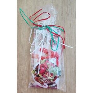 Brownlow Gifts Red Truck Magnetic Notepad Mini Spatula Ornament Holiday Gift Bag